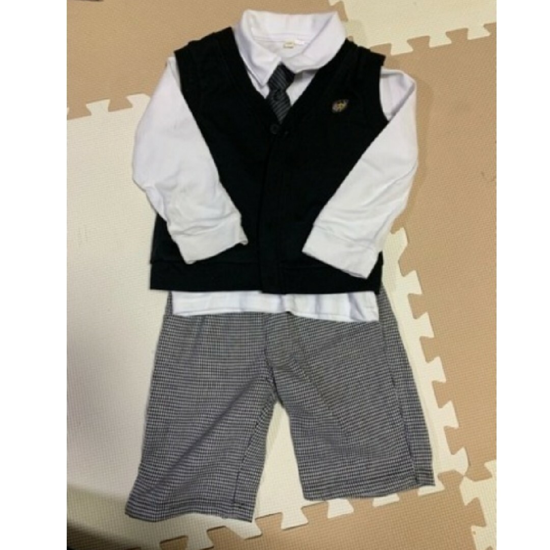 男の子　110センチ　フォーマル キッズ/ベビー/マタニティのキッズ服男の子用(90cm~)(ドレス/フォーマル)の商品写真