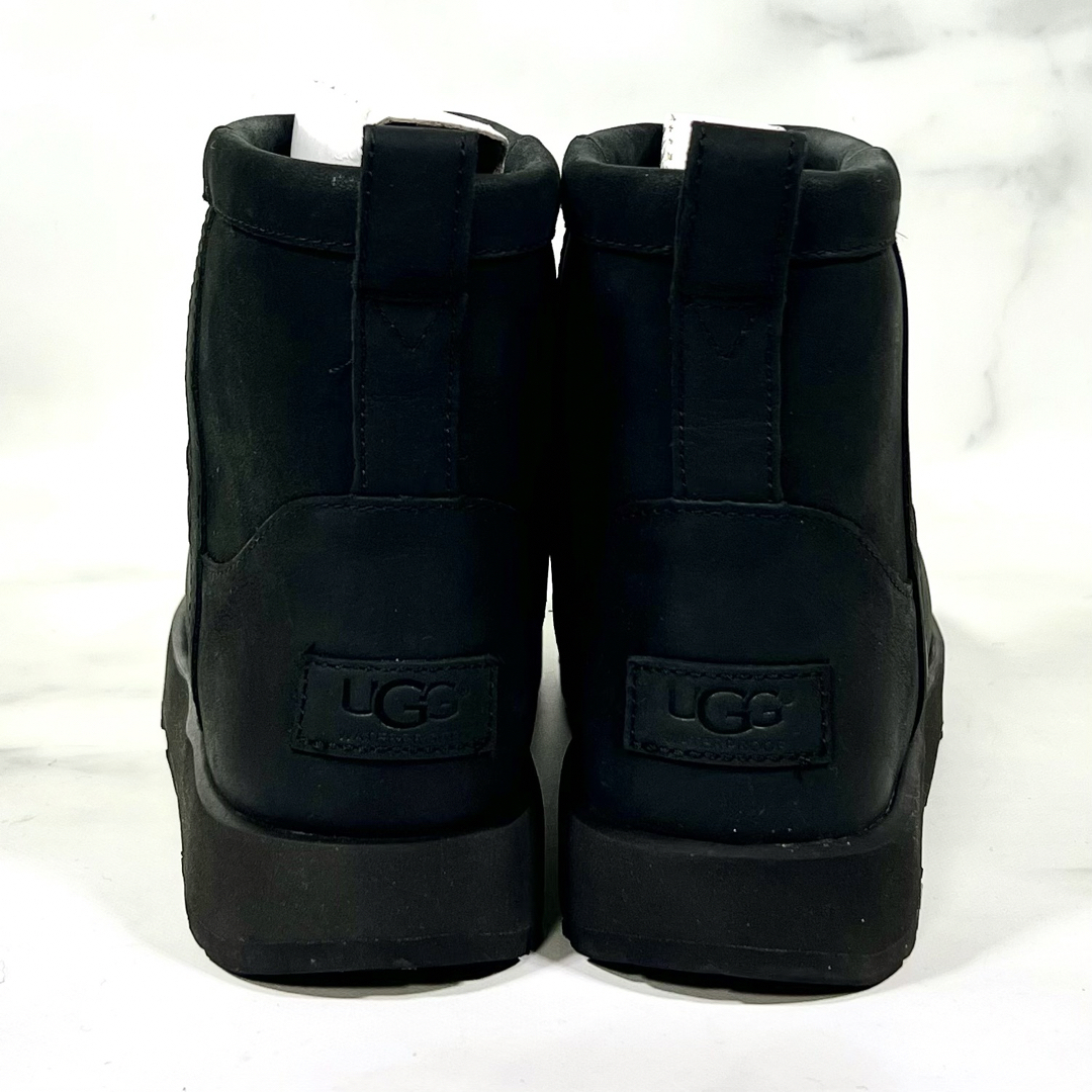 UGG - 【レア新品未使用】UGG クラシックミニ L WP ビブラム ブーツ 黒