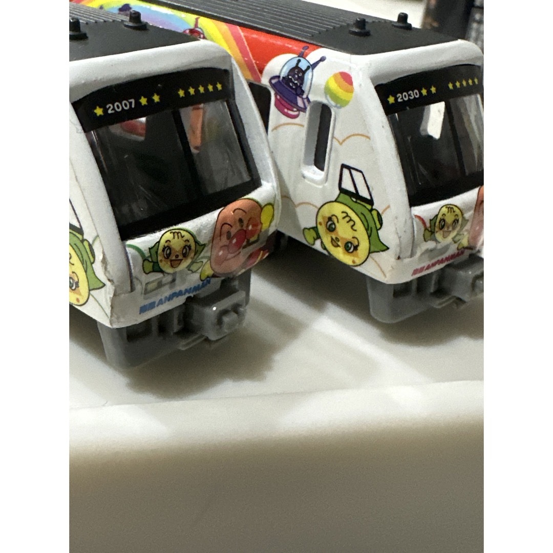 Agatsuma(アガツマ)のアンパンマン  列車　２台セット エンタメ/ホビーのおもちゃ/ぬいぐるみ(キャラクターグッズ)の商品写真