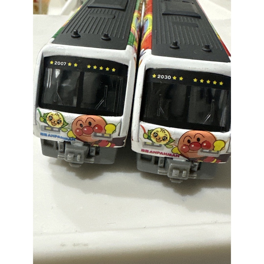 Agatsuma(アガツマ)のアンパンマン  列車　２台セット エンタメ/ホビーのおもちゃ/ぬいぐるみ(キャラクターグッズ)の商品写真