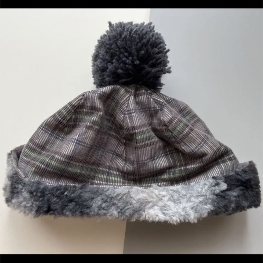 カオリノモリ(カオリノモリ)のカオリノモリ シオミリーゼリポンポン ベレー帽 グレー レディースの帽子(ハンチング/ベレー帽)の商品写真