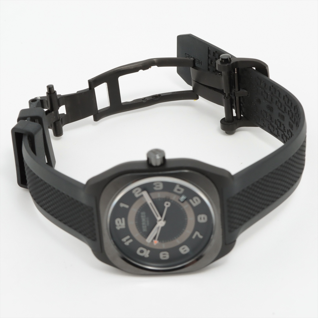 エルメス H08 Ti×ラバー   メンズ 腕時計