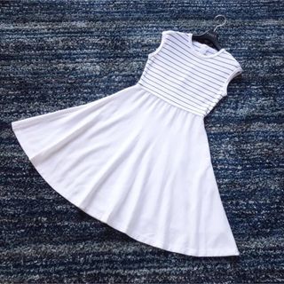 フォクシー(FOXEY) ひざ丈ワンピース(レディース)(ホワイト/白色系