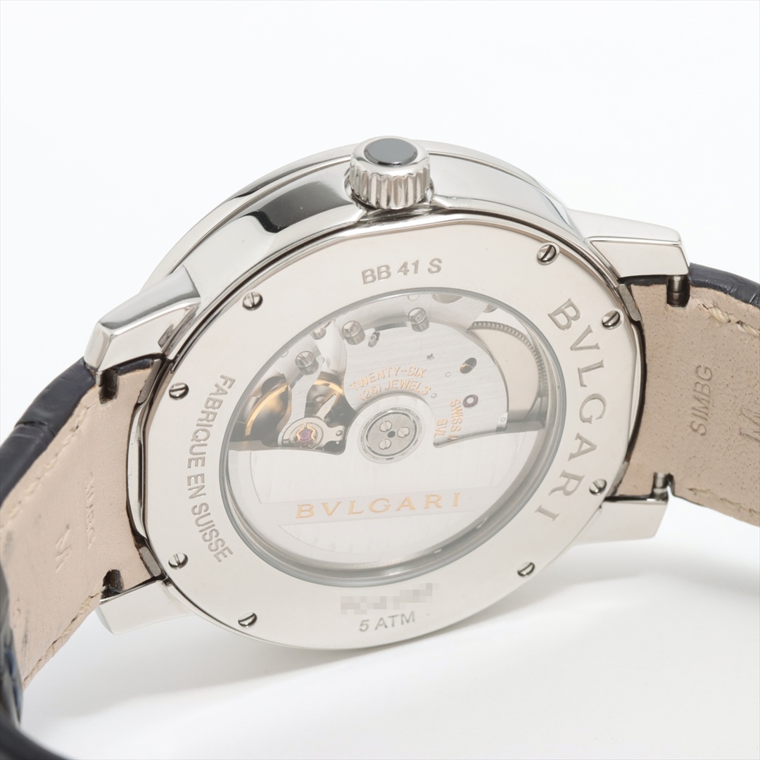 BVLGARI(ブルガリ)のブルガリ ブルガリブルガリ SS×革   メンズ 腕時計 メンズの時計(腕時計(アナログ))の商品写真