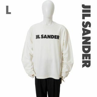 ジルサンダー(Jil Sander)の新品 Jil Sander ロゴ ロングスリーブ Tシャツ(Tシャツ/カットソー(七分/長袖))