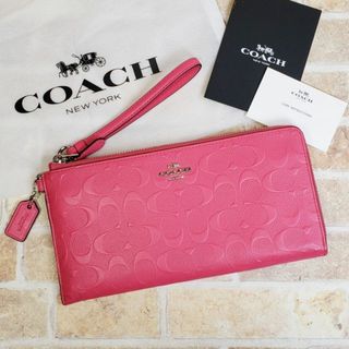 ポーチ　クラッチバッグ　コーチ　coach　結婚式　ハンドバッグ　およばれ