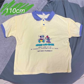 未使用　ディズニー　ポロシャツ　110cm Littc(Tシャツ/カットソー)