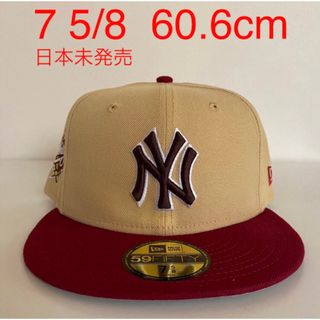 ニューエラー(NEW ERA)のツバ裏グレー New Era Cap 5/8 ニューエラ キャップ ヤンキース(キャップ)