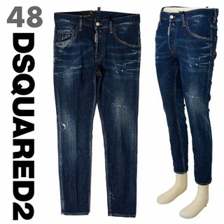 ディースクエアード(DSQUARED2)の新品 DSQUARED2 DARK EASY WASH SKATER JEANS(デニム/ジーンズ)