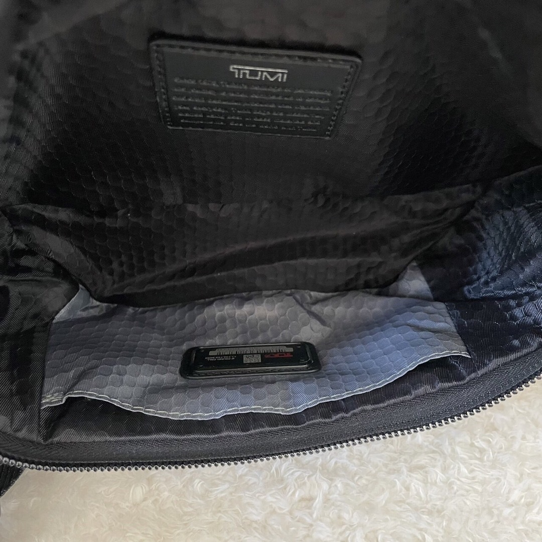 TUMI(トゥミ)のTUMI ボディバッグ ALPHA BRAVO ウエストポーチ レザー ナイロン メンズのバッグ(ボディーバッグ)の商品写真