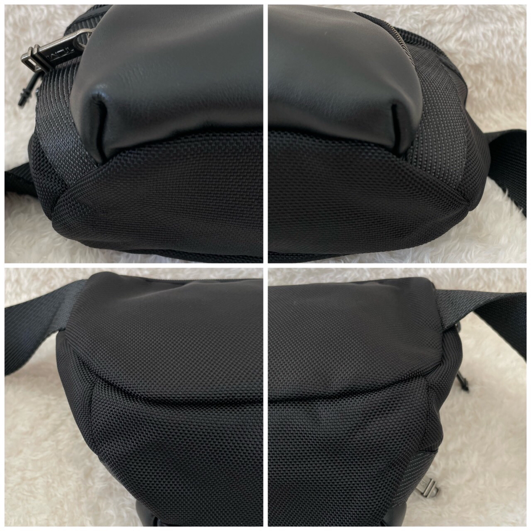 TUMI(トゥミ)のTUMI ボディバッグ ALPHA BRAVO ウエストポーチ レザー ナイロン メンズのバッグ(ボディーバッグ)の商品写真