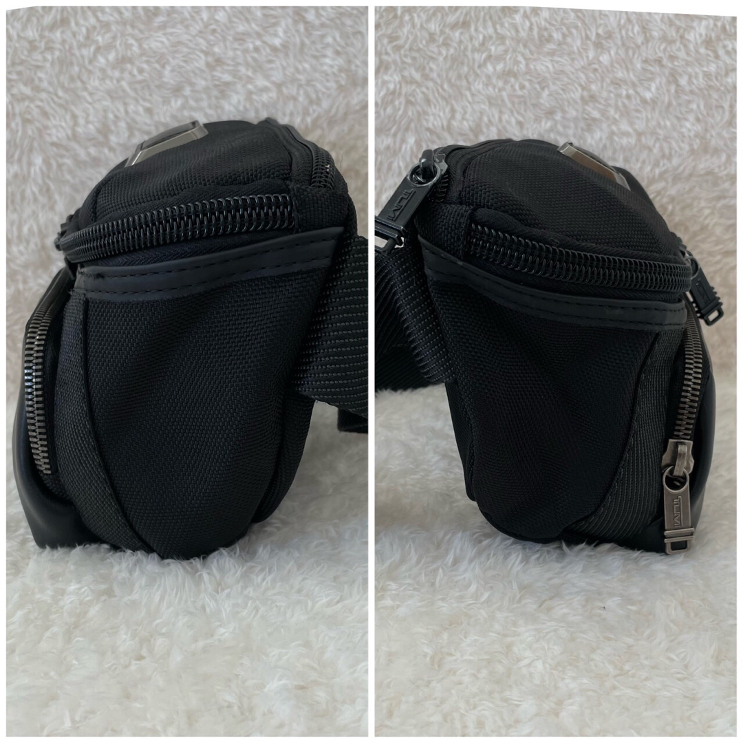 TUMI(トゥミ)のTUMI ボディバッグ ALPHA BRAVO ウエストポーチ レザー ナイロン メンズのバッグ(ボディーバッグ)の商品写真