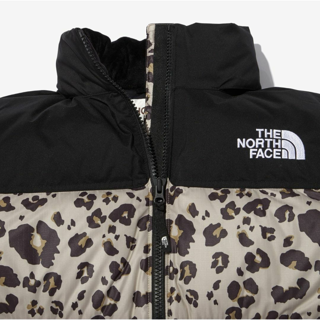 THE NORTH FACE(ザノースフェイス)の希少‼️ ノースフェイス ダウンジャケット ヌプシ 海外 ヒョウ柄 K508D メンズのジャケット/アウター(ダウンジャケット)の商品写真