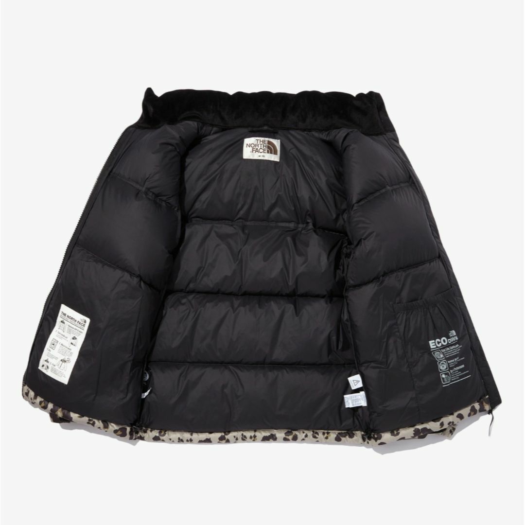 THE NORTH FACE(ザノースフェイス)の希少‼️ ノースフェイス ダウンジャケット ヌプシ 海外 ヒョウ柄 K508D メンズのジャケット/アウター(ダウンジャケット)の商品写真