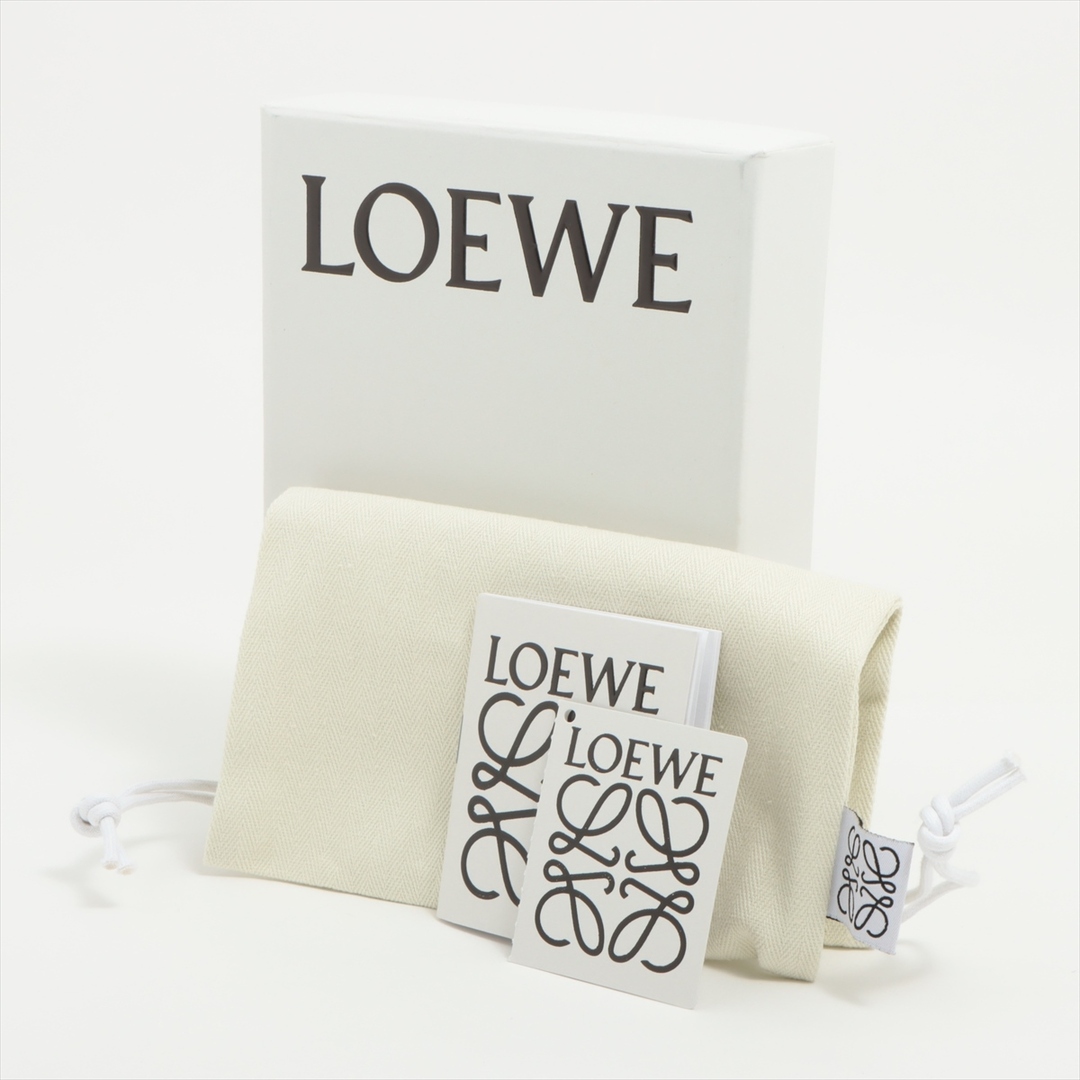 LOEWE(ロエベ)のロエベ トライフォールド レザー  ベージュ レディース コンパクトウォレ レディースのファッション小物(財布)の商品写真