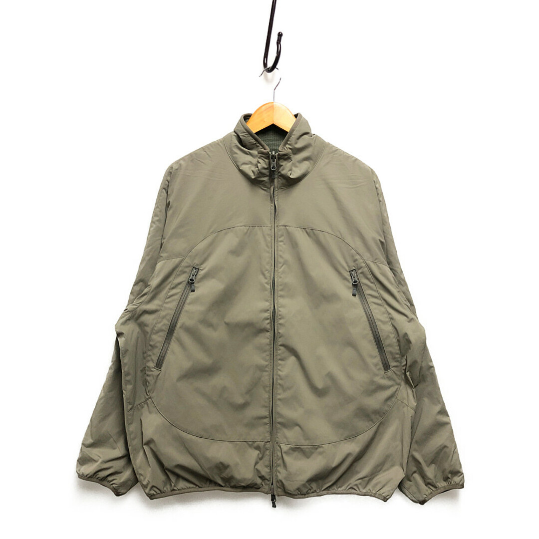 DAIWA PIER39 ダイワピア39 BE-61023W TECH REVERSIBLE MIL ECWCS STAND JACKET リバーシブル ブルゾン ウルフグレー サイズM正規品 /32489約70cm裄丈