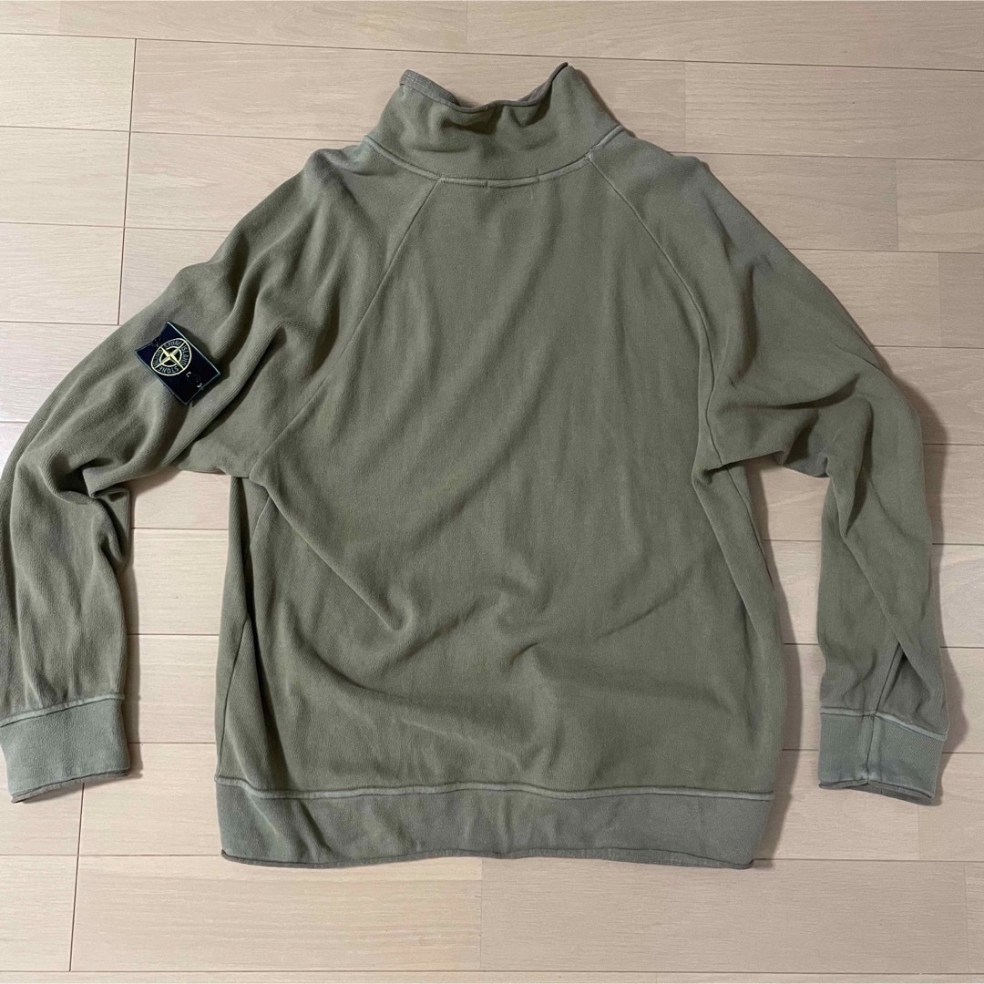 STONE ISLAND(ストーンアイランド)の90s Stone Island Raglan Sweat オスティ期 Lサイズ メンズのトップス(スウェット)の商品写真