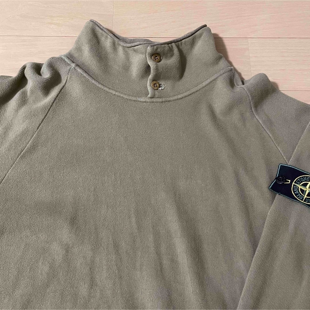 STONE ISLAND(ストーンアイランド)の90s Stone Island Raglan Sweat オスティ期 Lサイズ メンズのトップス(スウェット)の商品写真