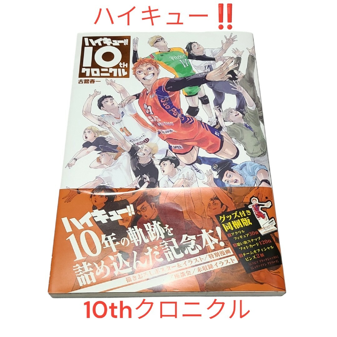 集英社(シュウエイシャ)の◆レア◆【ハイキュー‼︎10thクロニクル】　※本誌のみ エンタメ/ホビーの本(アート/エンタメ)の商品写真