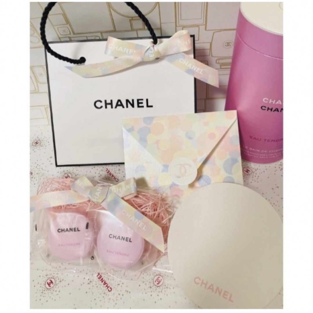 CHANEL(シャネル)のCHANEL 入浴剤　プレゼントラッピング コスメ/美容のボディケア(入浴剤/バスソルト)の商品写真