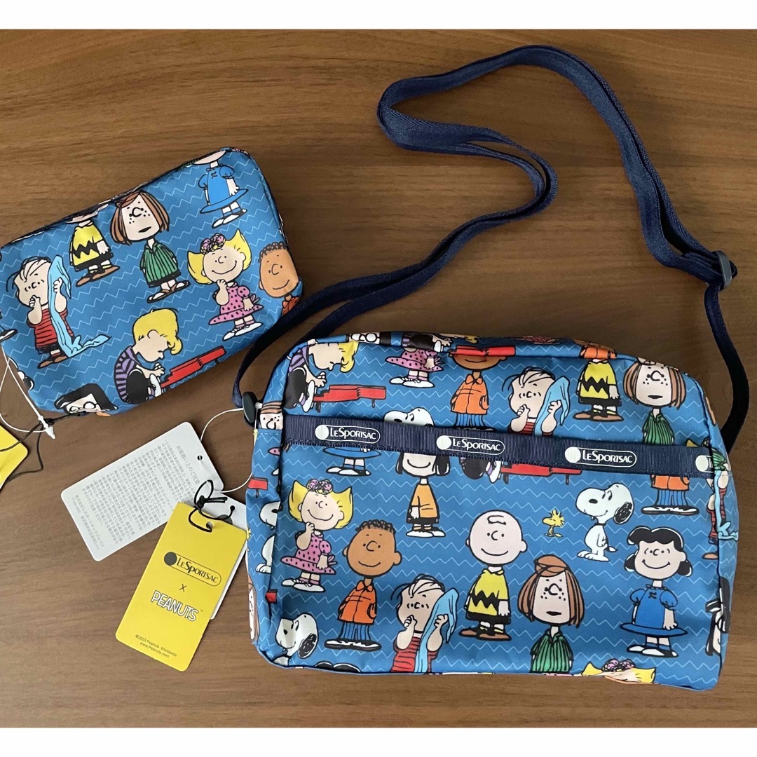 LeSportsac×PEANUTSコラボポーチ☆レスポートサック