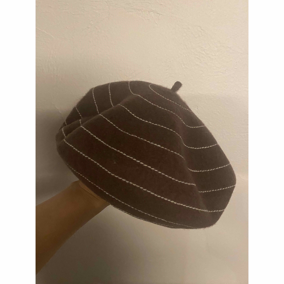 ウール ベレー帽 レディースの帽子(ハンチング/ベレー帽)の商品写真