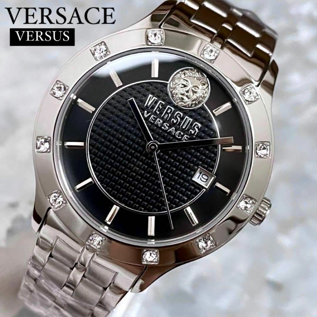 ヴェルサーチ VERSUS ユニセックス 腕時計 シルバー ブラック 36mmのサムネイル