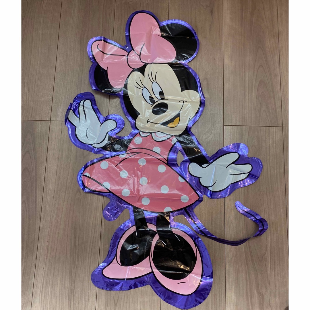 Disney(ディズニー)のミニー　バルーン　誕生日　パーティー　バースデー　風船　数字　6歳 ハンドメイドのパーティー(ガーランド)の商品写真