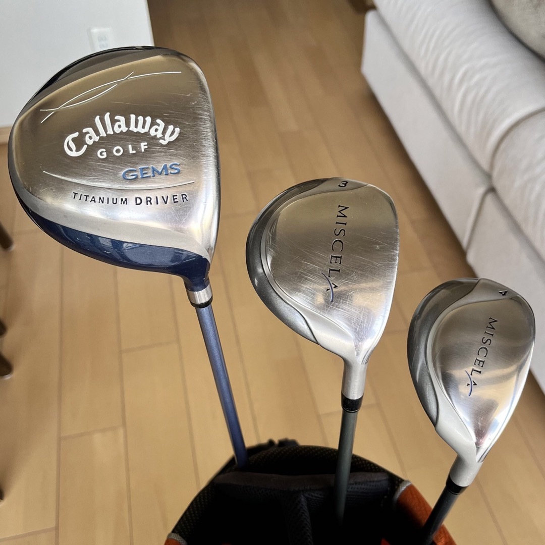 Callaway GEMS キャロウェイ レディース ゴルフクラブ 8本セット