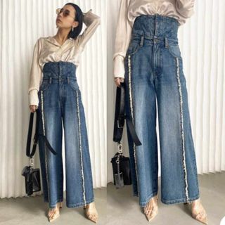 Ameri VINTAGE - アメリヴィンテージ HIGH WAIST CONVERSION DENIMの ...