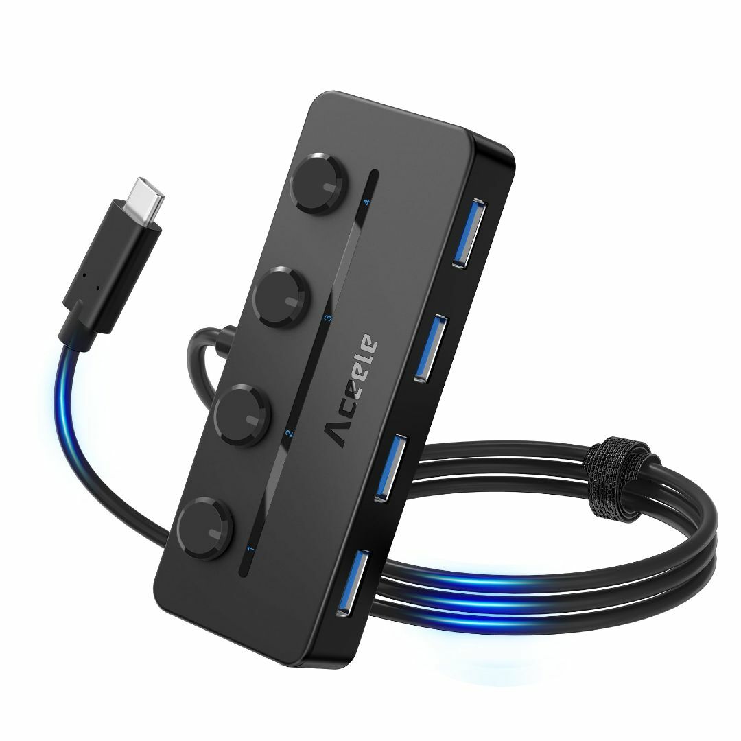 aceele usb 3.0 hub to 4