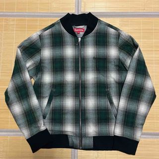 SUPREME ハリントンJKT グレンチェック Mサイズ