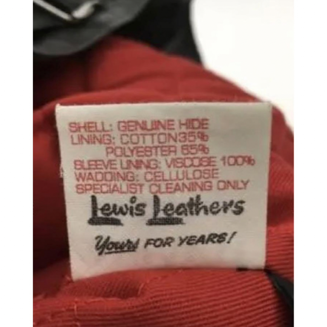 Lewis Leathers(ルイスレザー)のLewis Leathers × HYSTERIC GLAMOUR サイクロン レディースのジャケット/アウター(ライダースジャケット)の商品写真