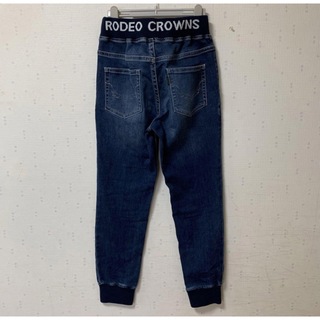 ロデオクラウンズ(RODEO CROWNS)のRODEO CROWNS  ウエストロゴ デニムパンツ(S) ロデオクラウンズ(デニム/ジーンズ)