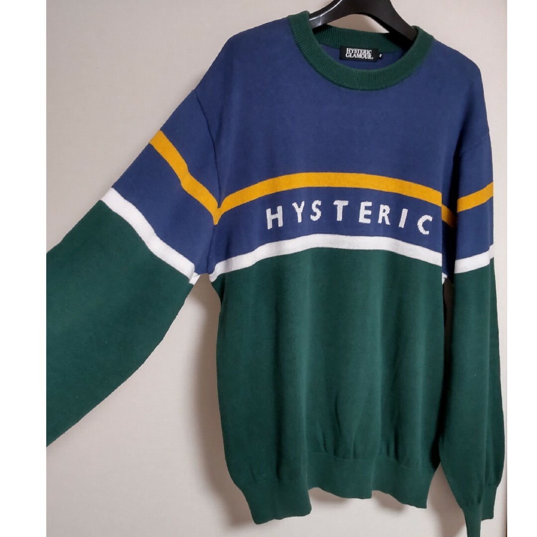 HYSTERIC GLAMOUR(ヒステリックグラマー)のヒステリックグラマー　ニット　ジャカード メンズのトップス(ニット/セーター)の商品写真