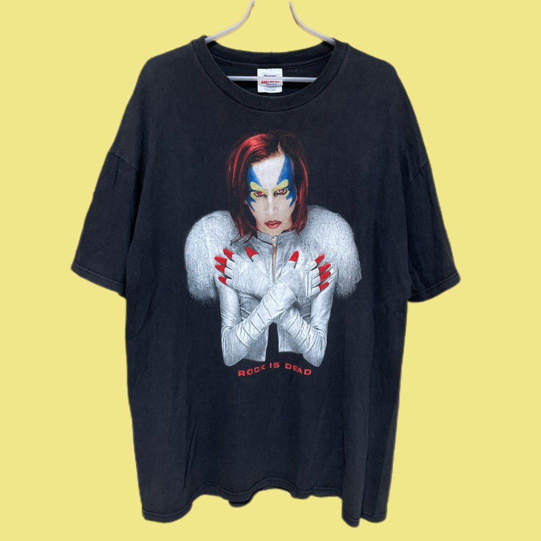 90s MARILYN MANSON マリリンマンソン Tシャツ ビンテージ メンズのトップス(Tシャツ/カットソー(半袖/袖なし))の商品写真