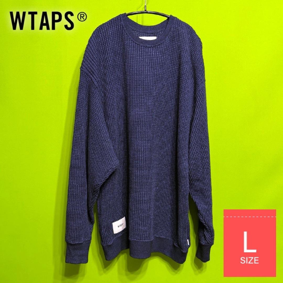 WTAPS ALL 02 SWEATER ワッフル セーター 藍染