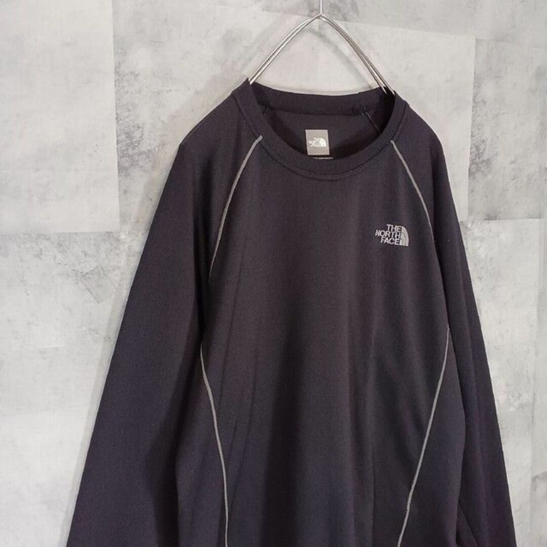 THE NORTH FACE(ザノースフェイス)のTHE NORTH FACE ロングスリーブUV メッシュクルー M メンズのトップス(Tシャツ/カットソー(七分/長袖))の商品写真