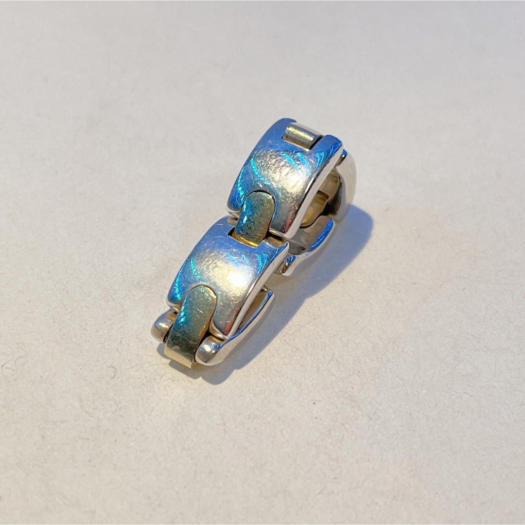 Tiffany & Co.(ティファニー)の240 ティファニー　リンク　コンビ　リング　sv925 750 9.5号 レディースのアクセサリー(リング(指輪))の商品写真