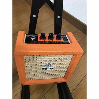 オレンジハッカ(Orange hakka)のCrush Mini Black ORANGE MICRO CRUSH 3W(エレキギター)