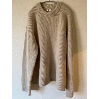 アンフィル(unfil )の unfil 20aw royal baby alpaca pullover(ニット/セーター)