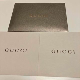 グッチ(Gucci)のGUCCI☆ショップカードセット(ショップ袋)