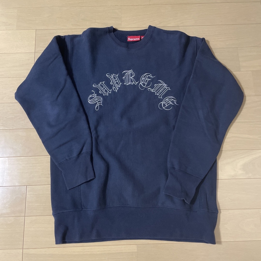 00s Supreme Old English Crew Neck XLスターター