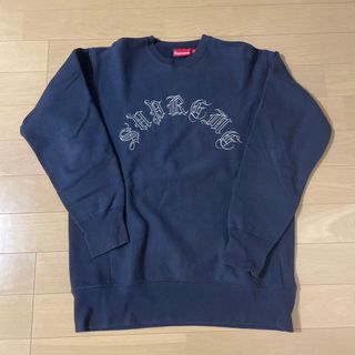 シュプリーム(Supreme)の00s Supreme Old English Crew Neck XL(スウェット)