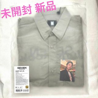 公式 未開封 BTS [SEVEN] SHIRT ジョングク シャツ Lサイズ(Tシャツ(長袖/七分))