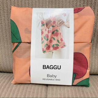 バグゥ(BAGGU)のBAGGU エコバッグ　オレンジチェリー(エコバッグ)