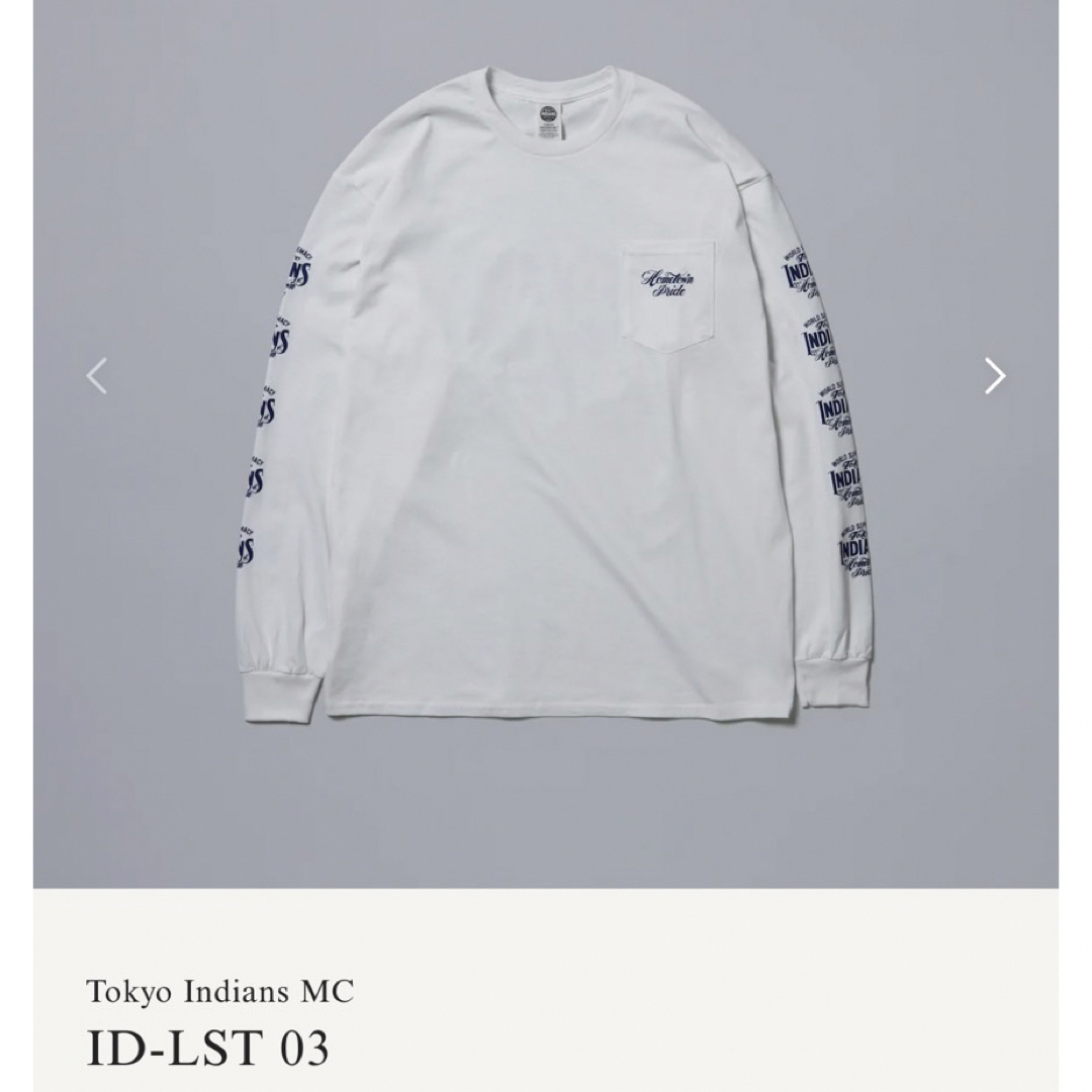 TOKYO INDIANS 東京インディアンズ ロンT Lサイズ メンズ TOKYO INDIANS 東京インディアンズ ロンT Lサイズ メンズ