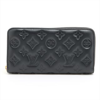 ルイヴィトン(LOUIS VUITTON)のヴィトン ジッピーウォレット   ノワール レディース 長財布(財布)