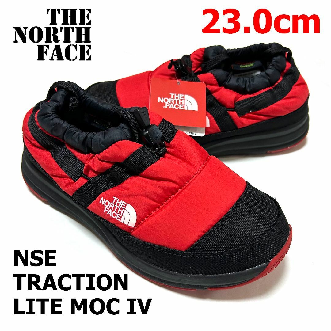 新品◆THE NORTH FACE (25cm)シューズ スリッポン レッド