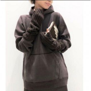 アパルトモンドゥーズィエムクラス(L'Appartement DEUXIEME CLASSE)のREMI RELIEF Sweat Parka スウェット　(トレーナー/スウェット)